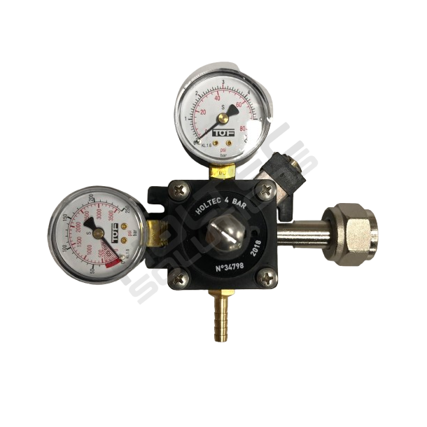 4 Bar Regulator med fittings og ur