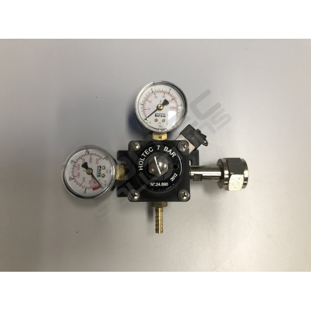 7 Bar Regulator med fittings og ur