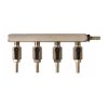 Manifold 4  kuglehane / 7mm fittings