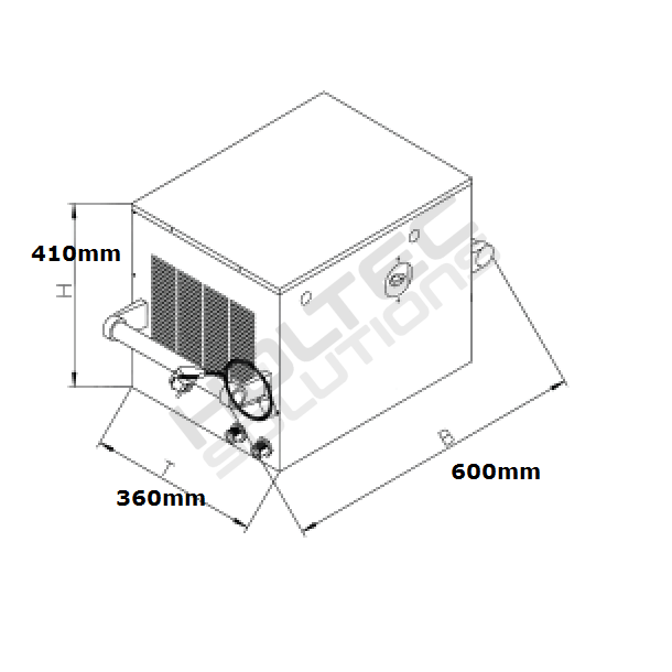 Fadlsanlg BT-132 - 2 haner mobil trkler