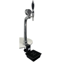 Bordkants sjle Excelsior Chrome 1 hane inkl. Frogeye Topskilt &amp; LED