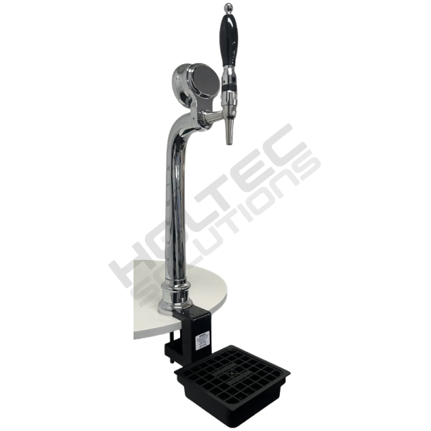 Bordkants sjle Excelsior Chrome 1 hane inkl. Frogeye Topskilt &amp; LED