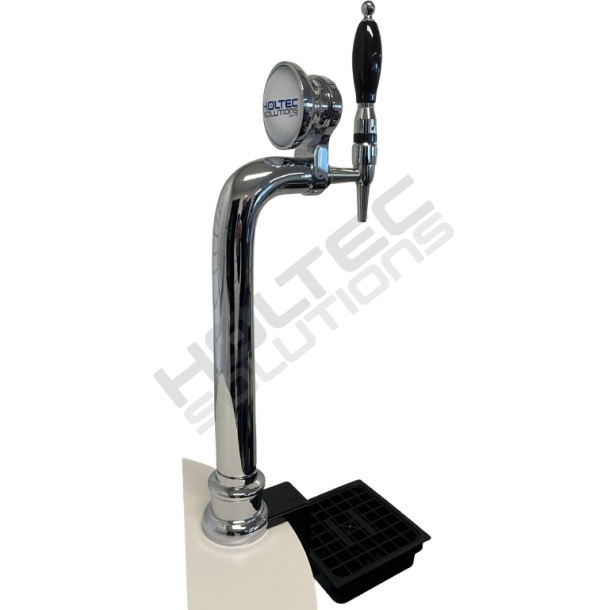 Bordkants sjle Excelsior Chrome 1 hane inkl. Frogeye Topskilt &amp; LED