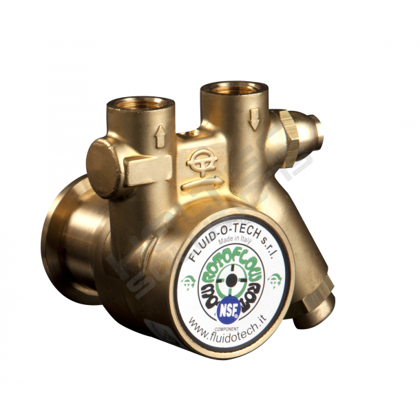 Fluid-O-Tech messing pumpe 300 l/h med filter