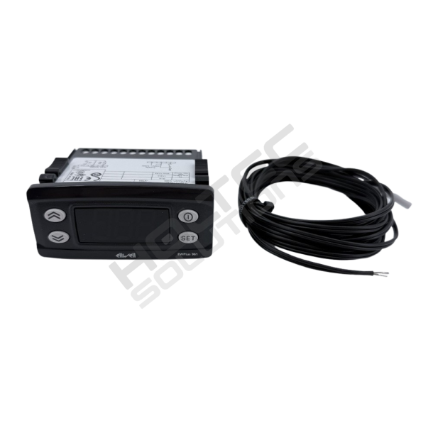 Elektronisk termostat til vandbadsk�ler inkl. probe - Eliwell