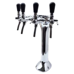 Fadlsanlg komplet 4 haner Kobra - T90