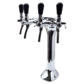 Kobra 4 haner Chrome uden hane