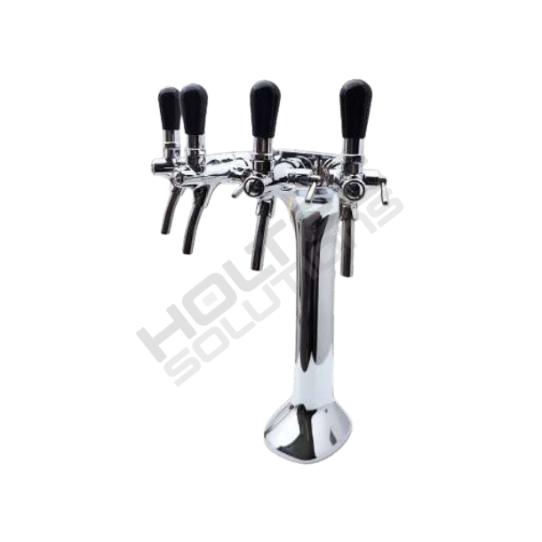 Kobra 4 haner Chrome uden hane