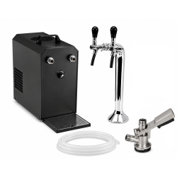 Fad�lsanl�g komplet 2 haner Kobra - MC40K-Luftpumpe