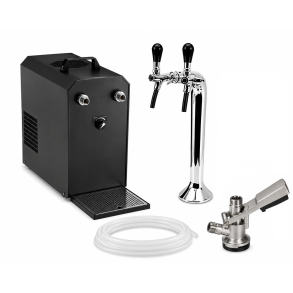Fad�lsanl�g komplet 2 haner Kobra - MC40K-Luftpumpe