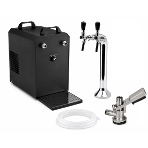 Fad�lsanl�g komplet 2 haner Kobra - MC70K-Luftpumpe