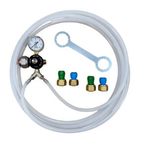 Slange kit til MobiChill 2 haner med Co2 regulator - Hrd slange