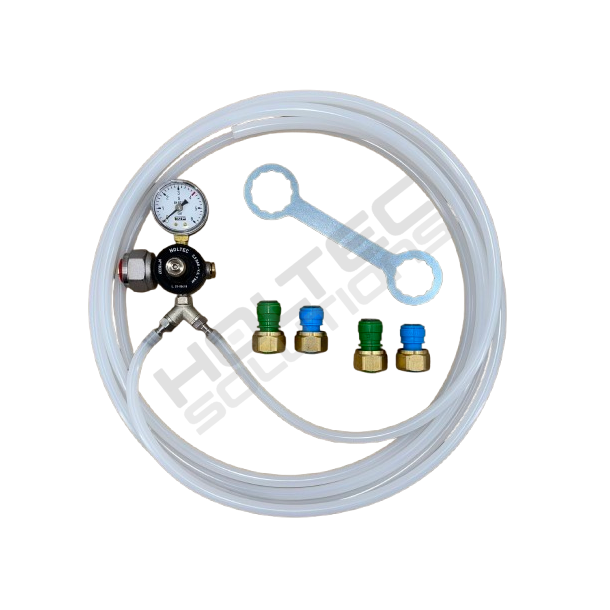 Slange kit til MobiChill 2 haner med Co2 regulator - Hrd slange