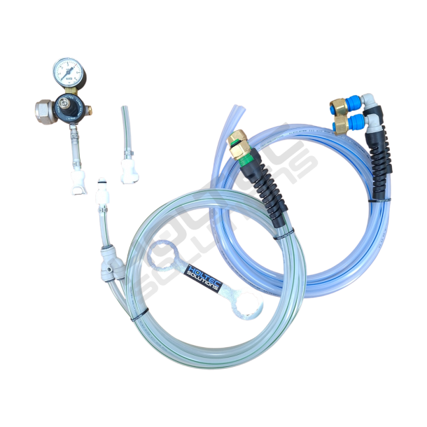MobiChill 70K fad�lsanl�g � 2 haner med luftpumpe og Co2 regulator, komplet pakke klar til brug