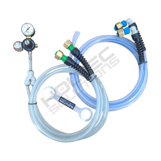 Slanges�t til MobiChill 2 haner - med Co2 regulator