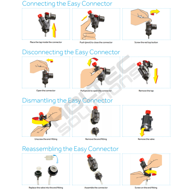 Bag-in-Box kobling Vitop Easy Connector 10 mm
