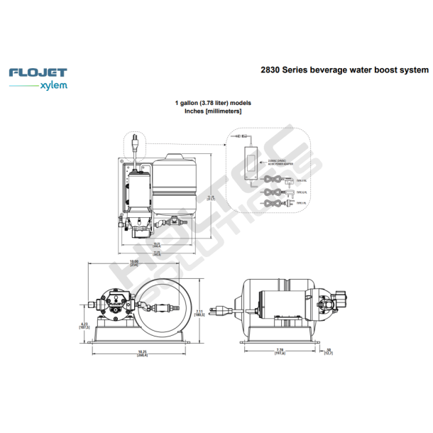 Water Booster 1 GL (3.78 Lt)