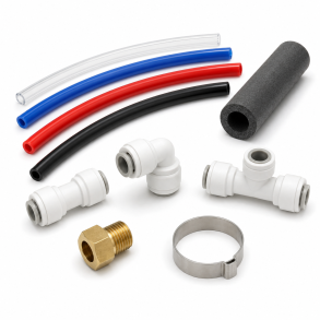 Fittings, slanger og isolering