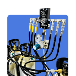 Co2 omskifter E2 med slanger