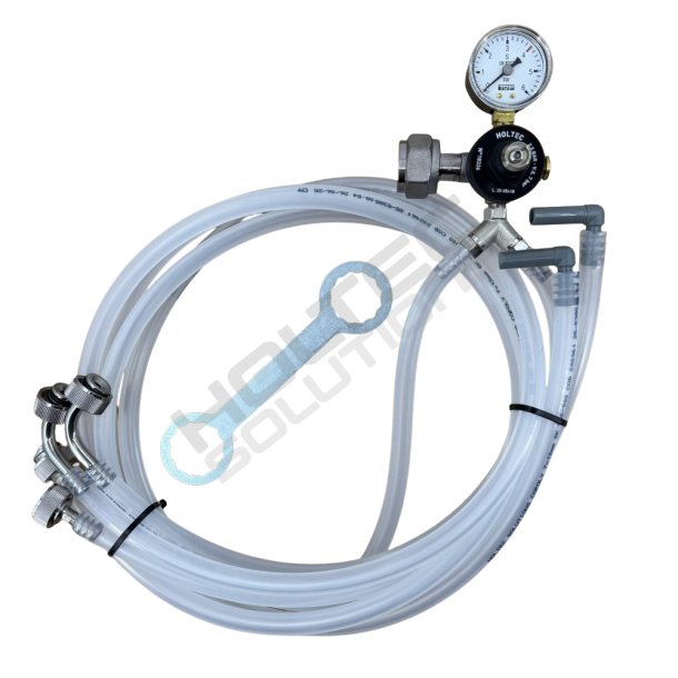 Slanges�t til MobiChil 2 haner - med Co2 regulator - bl�d slange