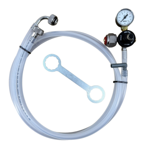 Slanges�t til MobiChill 1 hane - med Co2 regulator - bl�d slange