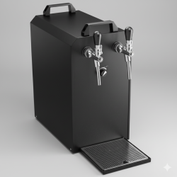 MobiChill 55K - 2 haner med luftpumpe og Co2 regulator - klar til brug