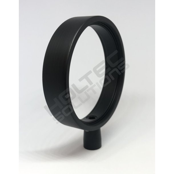 81,5mm Topring til Frogeye Matt Sort m. pinol skrue