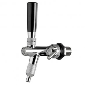 Kompensator/Stout hane med si G5/8x35x10 SS Chrome 