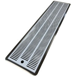 Spildbakke SS 100x22 med AFLB INDBYG