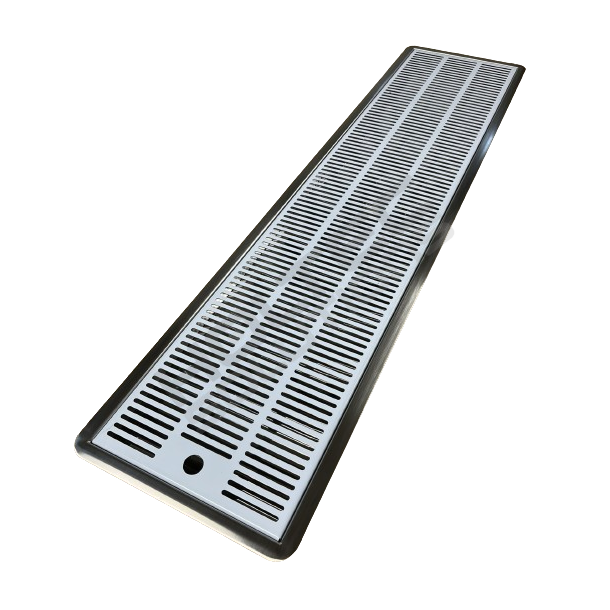 Spildbakke SS 100x22 med AFLB INDBYG