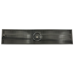 Spildbakke SS 100x22 med SPUL BORD