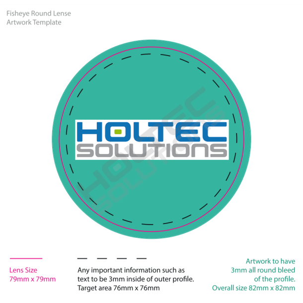 Frogeye 81,5mm med tryk