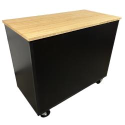 Rullebar sort 120x60