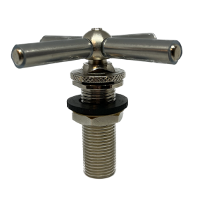 Glasspul metal kryds 1/2