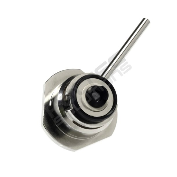 Renseadapter KeyKeg til S rensekobling Metal - Til Rensedunk