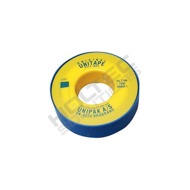 Gevindtape Unitape 12x0,075mm