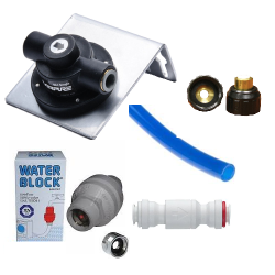 Vandanlg komplet kit 120l/t med tappetrn Stl